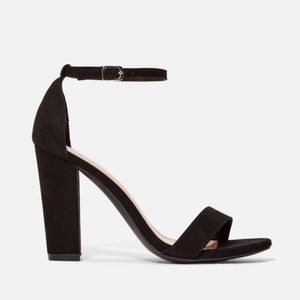 Strappy Block Heel
